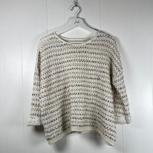 Detailed Cropped Sweater